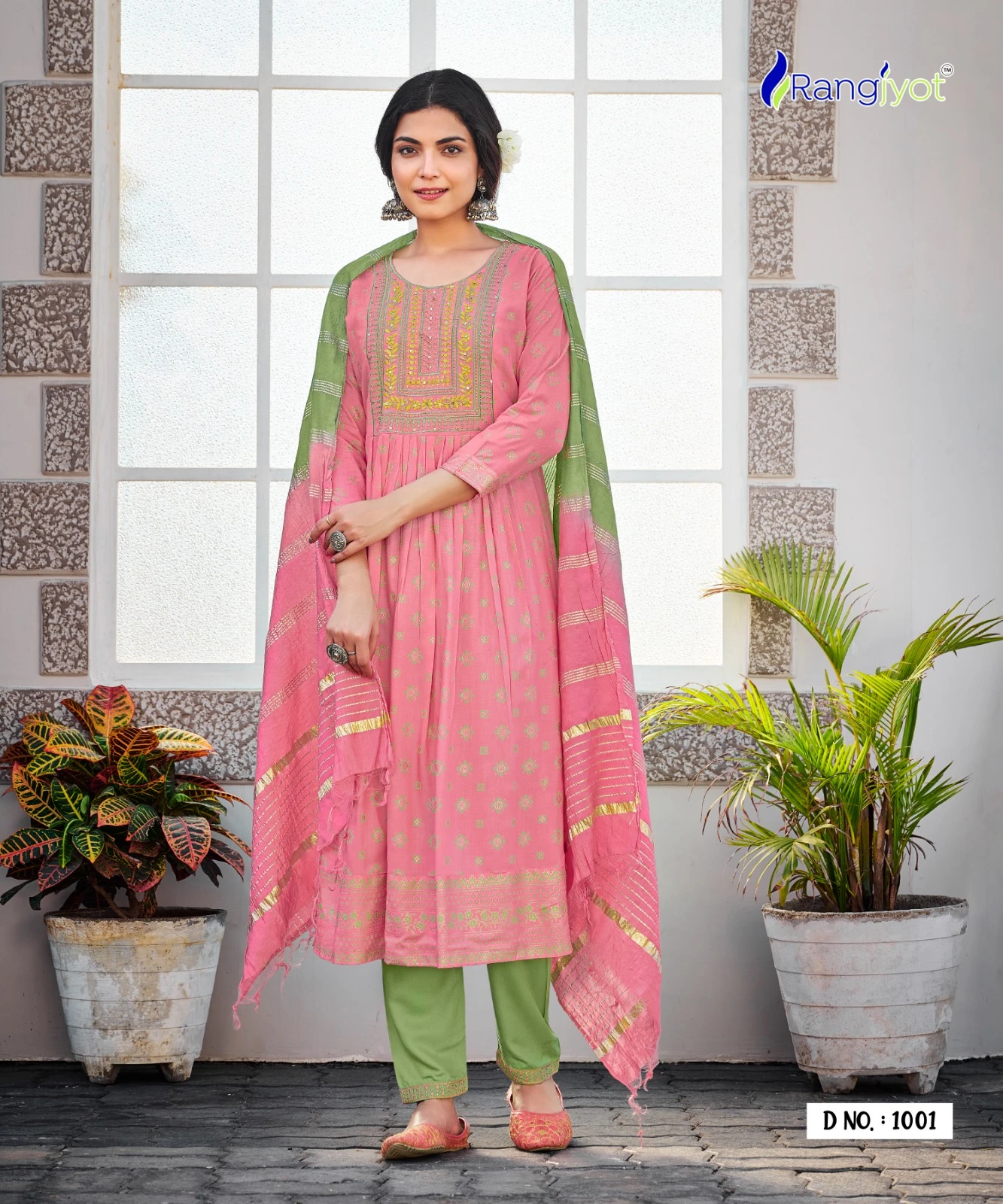 Rangjyot Rangmanch Vol 2 Heavy Rayon 14 Kg Wholesale Readymade Salwar Suit Catalog — Wholesale Salwar Suits, MPA wholesale from Surat - Gallery Image 7